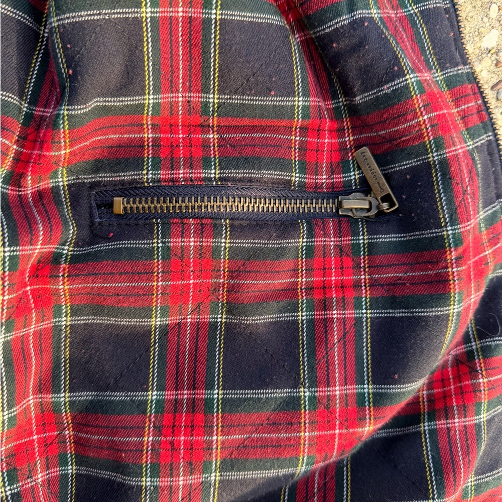 Copper Key Quilted Blue Vest - Picture 3 of 4